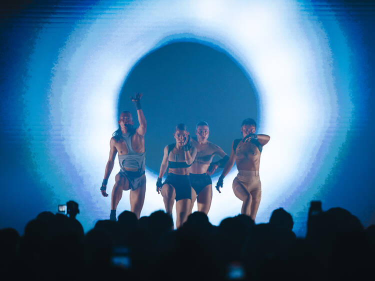 KDV Performance Group on stage. 