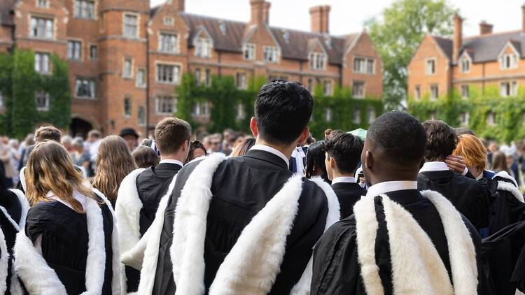 Cambridge University students