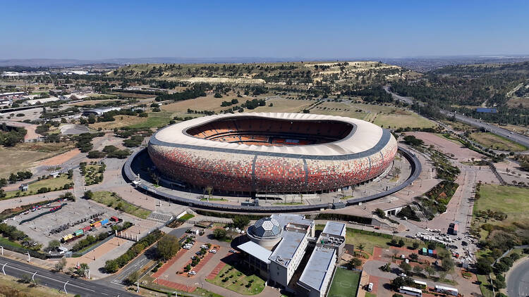 Fnb Stadium At Johannesburg In Gauteng South Africa.