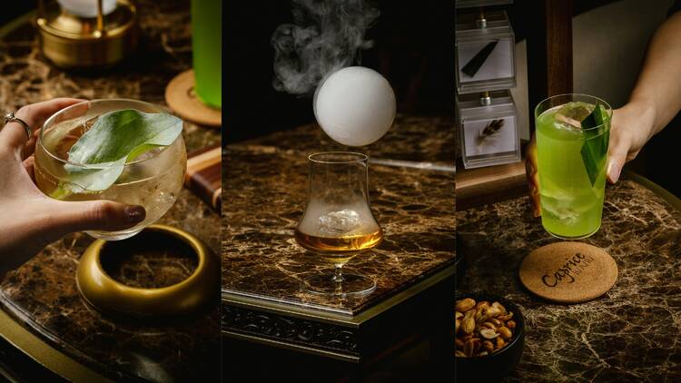 Caprice Bar’s new Elements menu