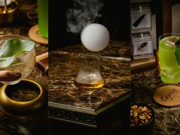 Caprice Bar’s new Elements menu