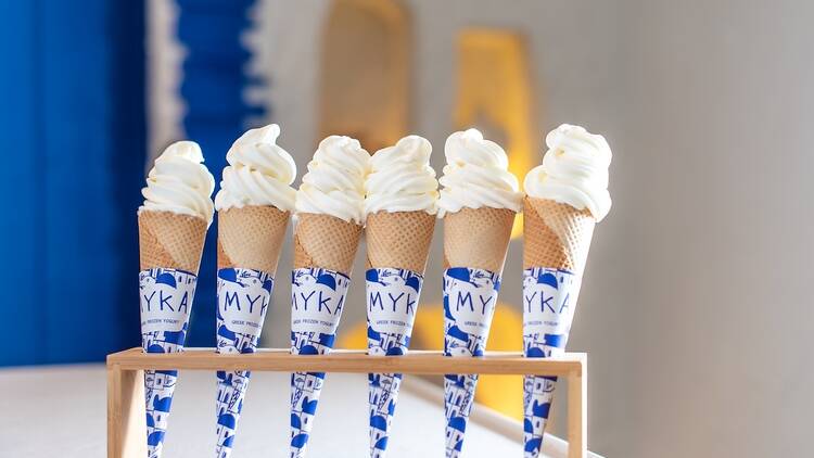 MYKA Greek Frozen Yogurt