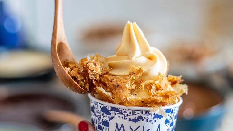 MYKA Greek Frozen Yogurt