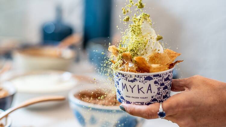 MYKA Greek Frozen Yogurt