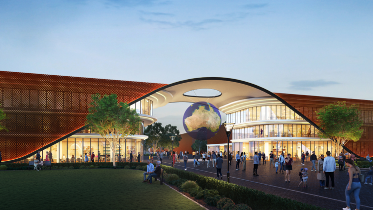 render of Central Coast Studios