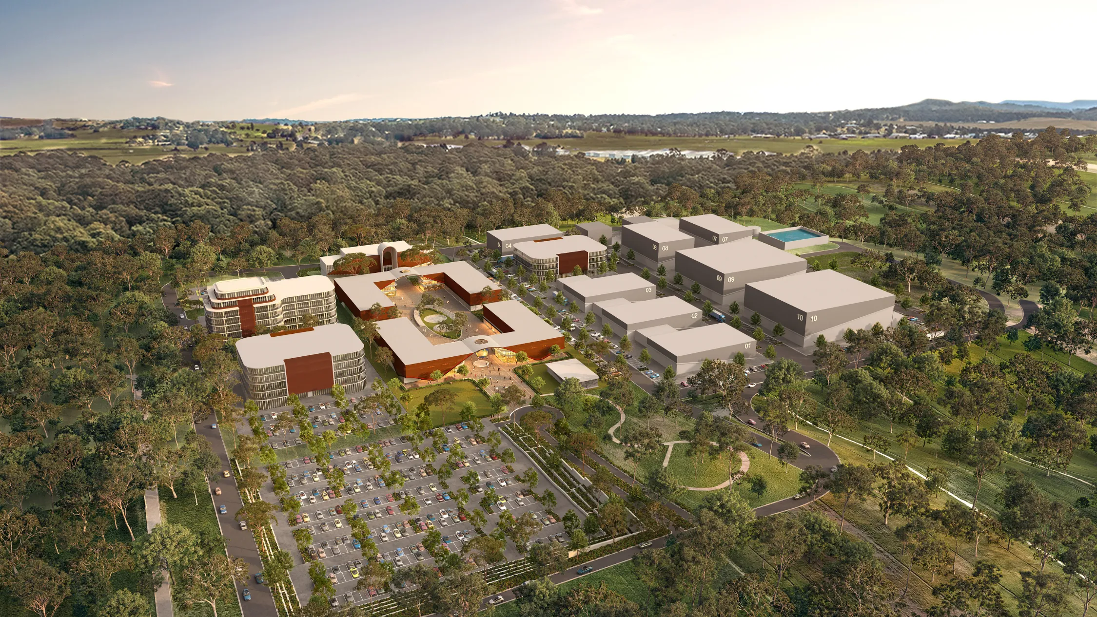 render of Central Coast Studios