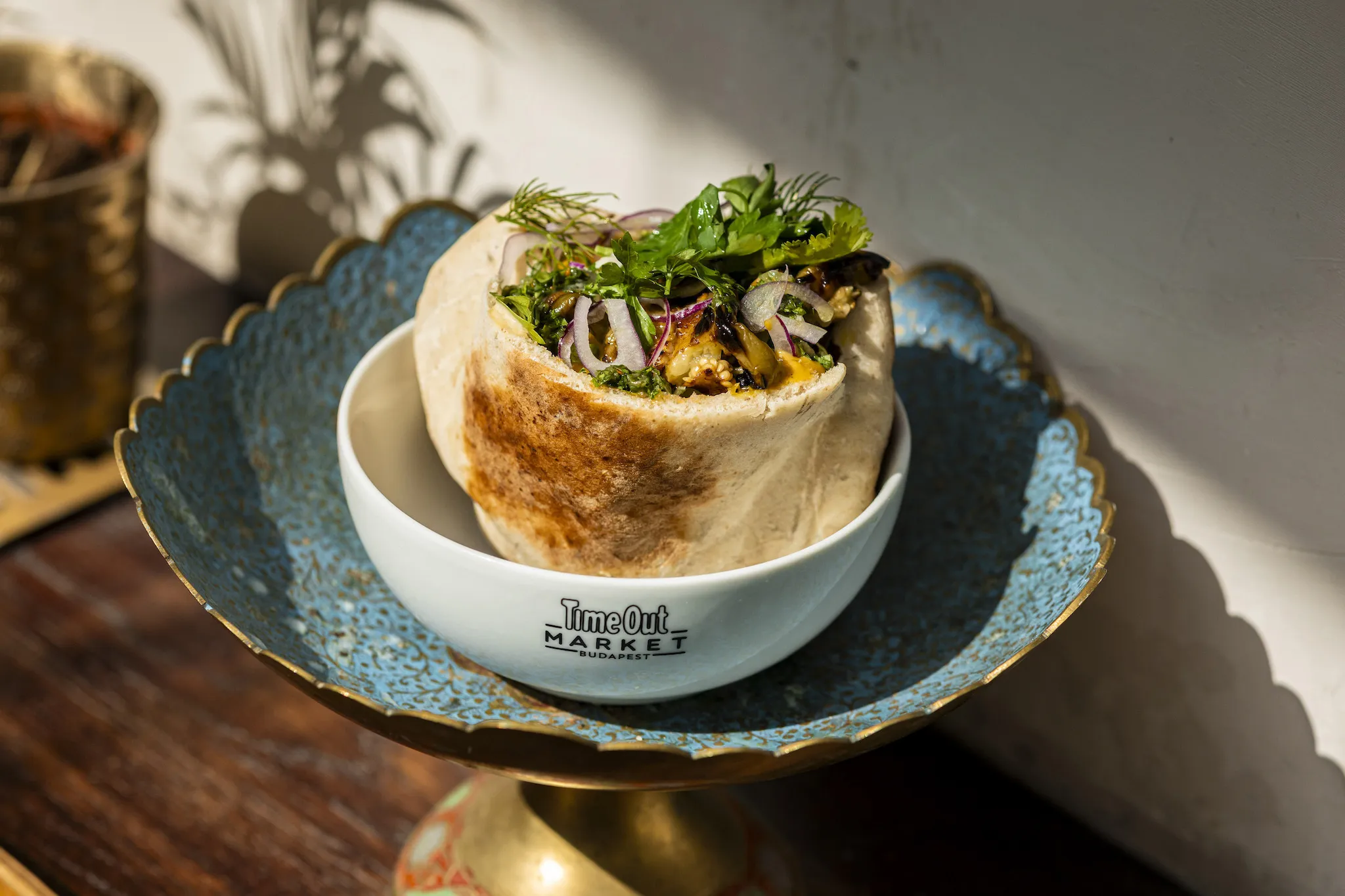 A dish from Pingrumba at Time Out Market Budapest