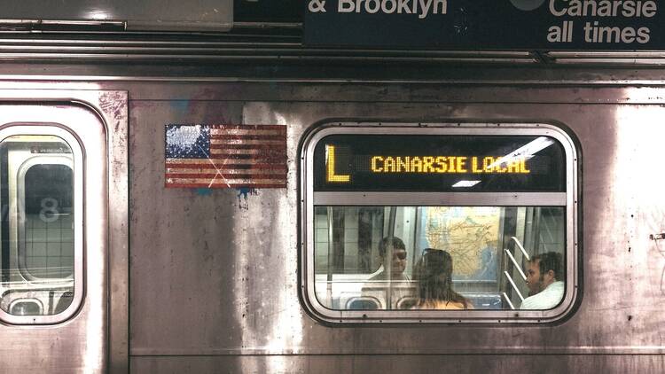 L train in NYC