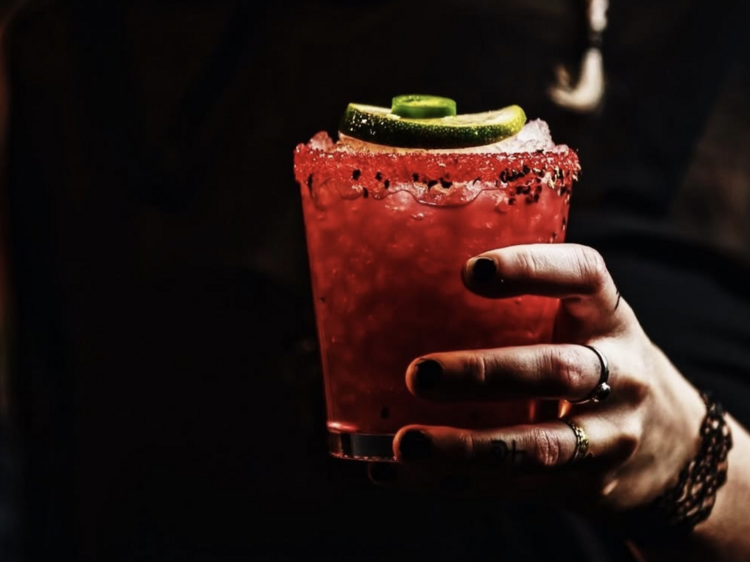 This is officially the best margarita in Fenway
