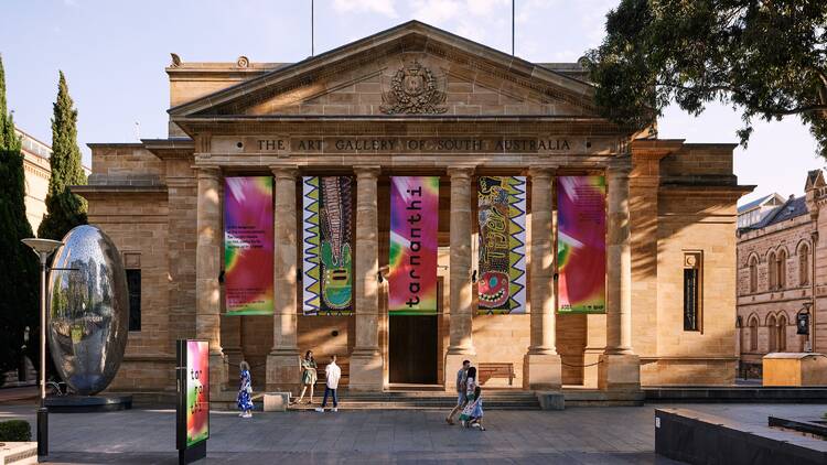 Admire art at the Art Gallery of South Australia