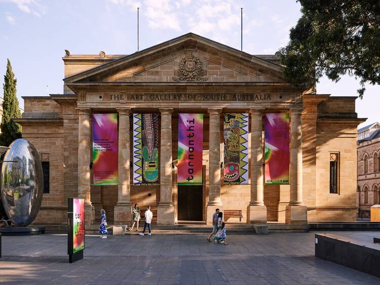Admire art at the Art Gallery of South Australia