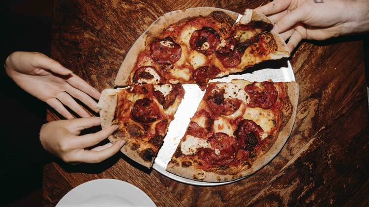 Pizza at Pocket Pizza