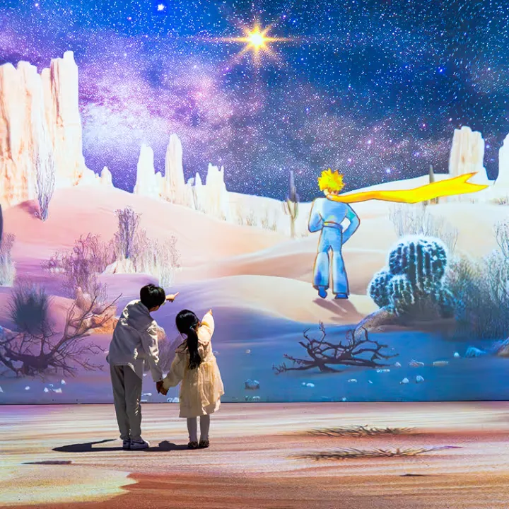 'The Little Prince: The Journey of Stars' exhibition by Groundseesaw Singapore
