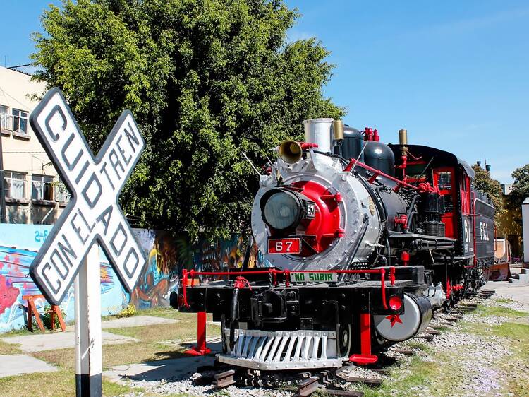 Dónde ver ferrocariles, locomotaras y vagones en CDMX