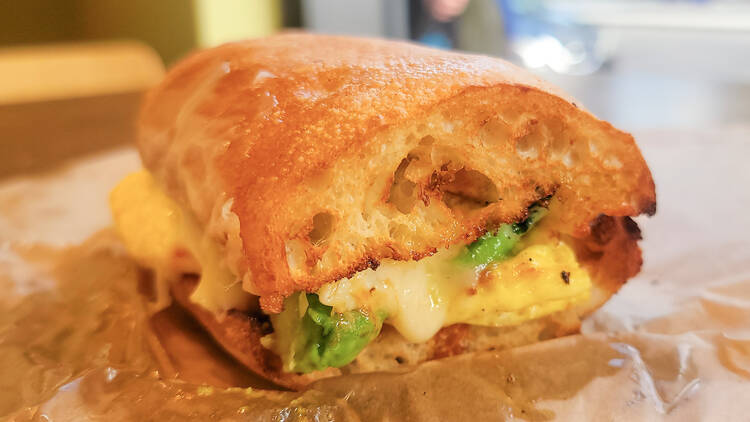 Panera Bread: Chipotle Chicken, Egg & Avo Sandwich
