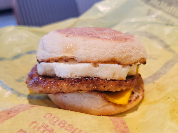 McDonald’s: Sausage, Egg and Cheese McMuffin