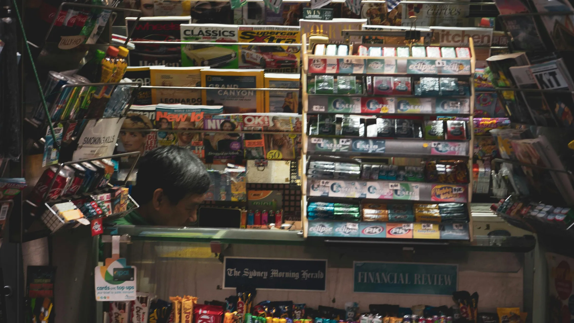 Sydney tobacco shop