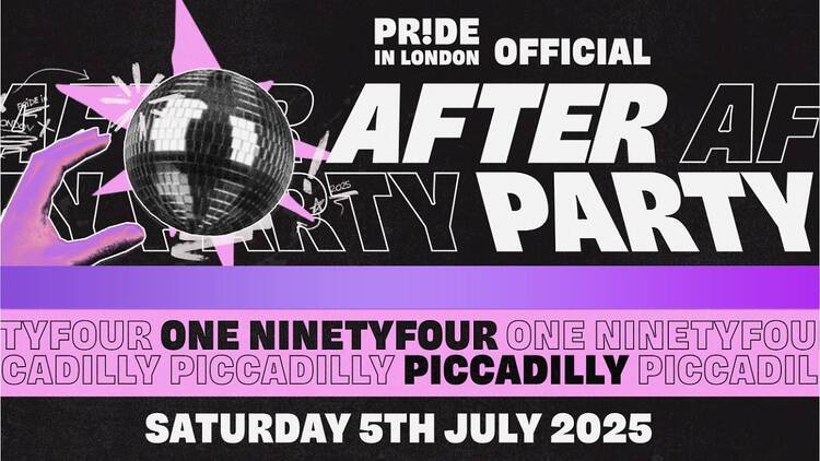 Pride in London Official After Party poster Pride in London Official After Party poster