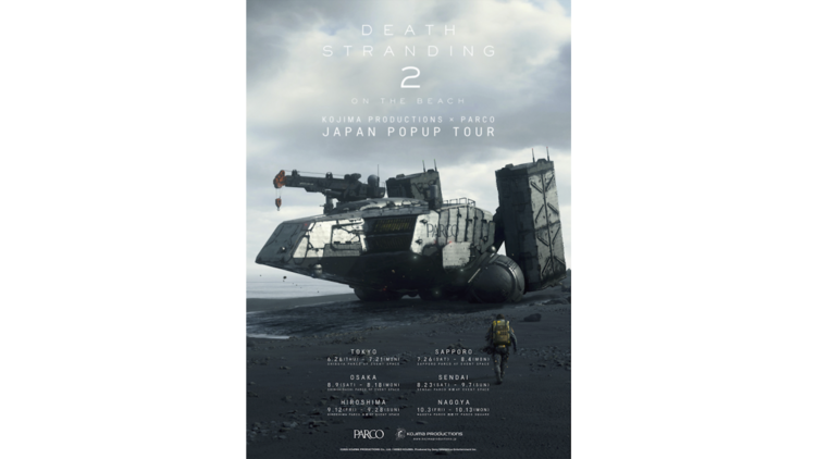 Kojima Productions x Parco Death Stranding 2 Japan Pop-Up Tour