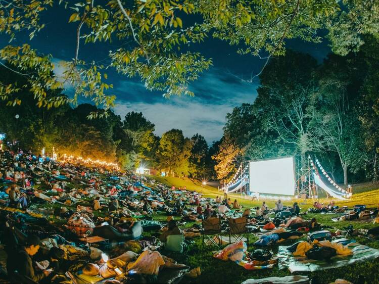 丘の向こうに森の映画祭