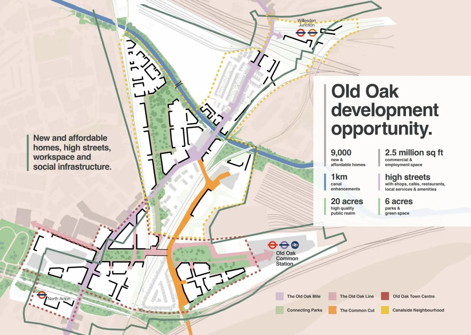 Plans for Old Oak development