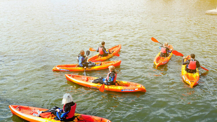 Go kayaking, climbing and more at Bristol’s harbour