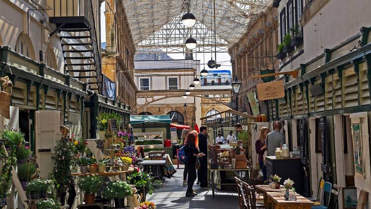 Sample street food at St Nick’s Market
