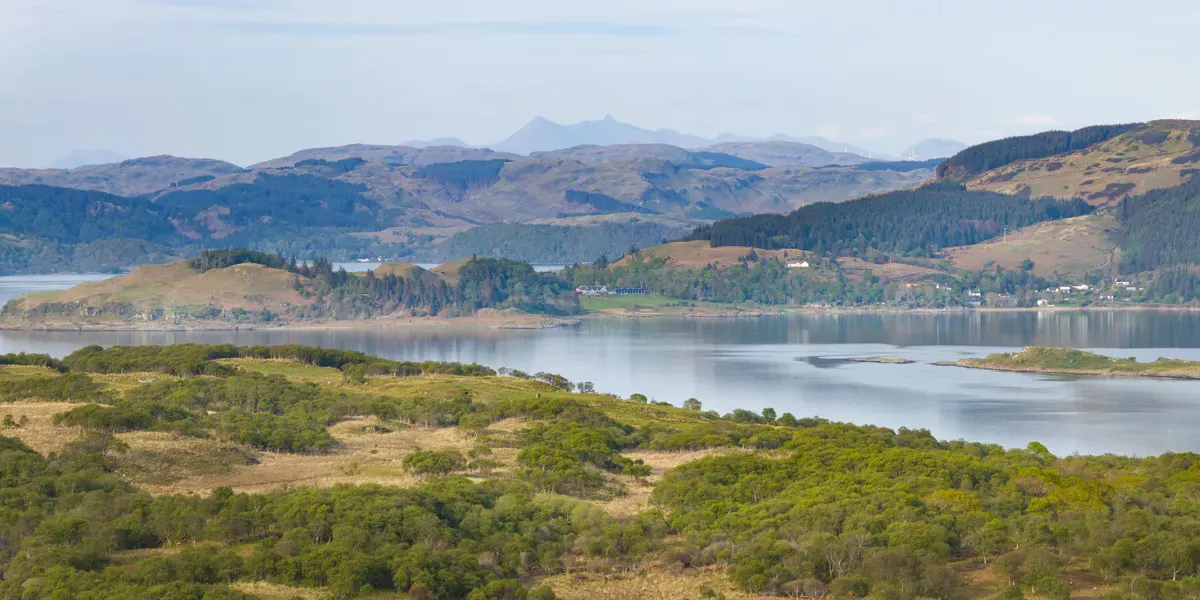 The island of Shuna near Oban