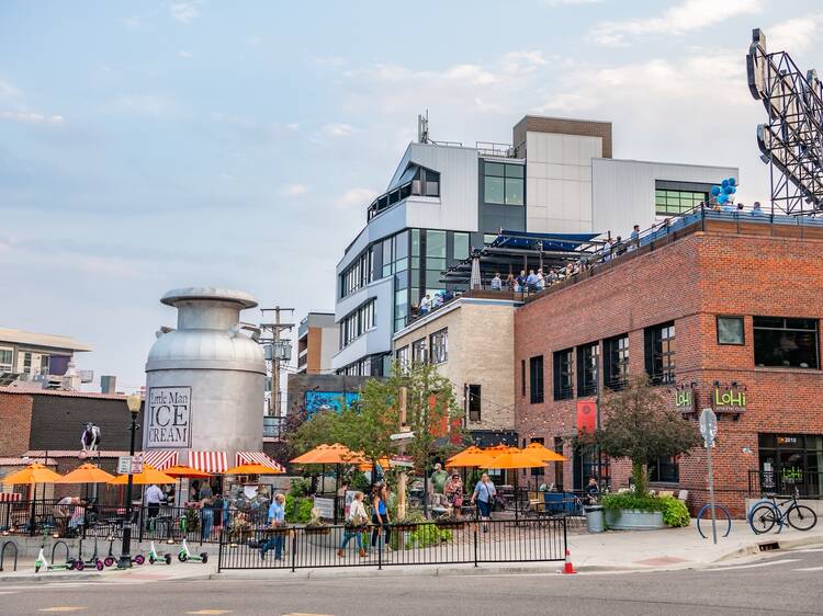 Grab a sweet treat at local Denver legend, Little Man Ice Cream