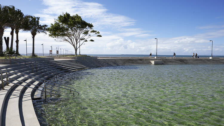 Soak at Wynnum Wading Pool