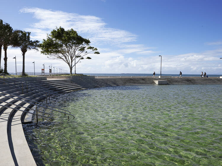 Soak at Wynnum Wading Pool