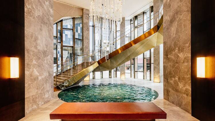 Lobby at The Ritz-Carlton, Melbourne