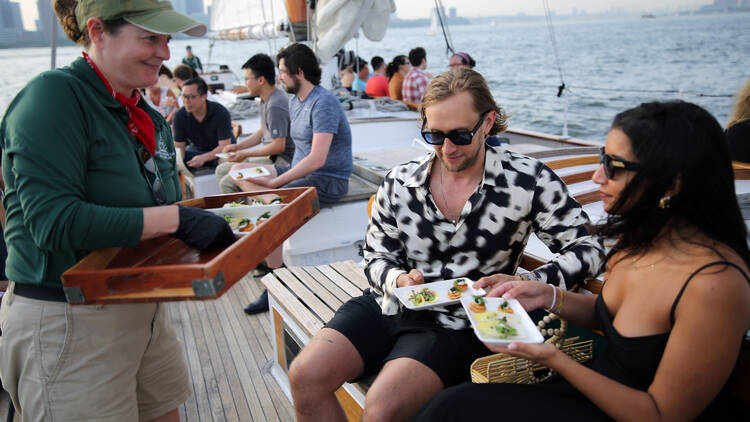 Tides & Tapas Sunset Sail with Classic Harbor Line