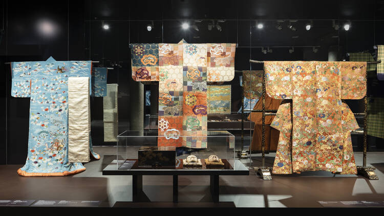 Kimonos on display at the NGV.