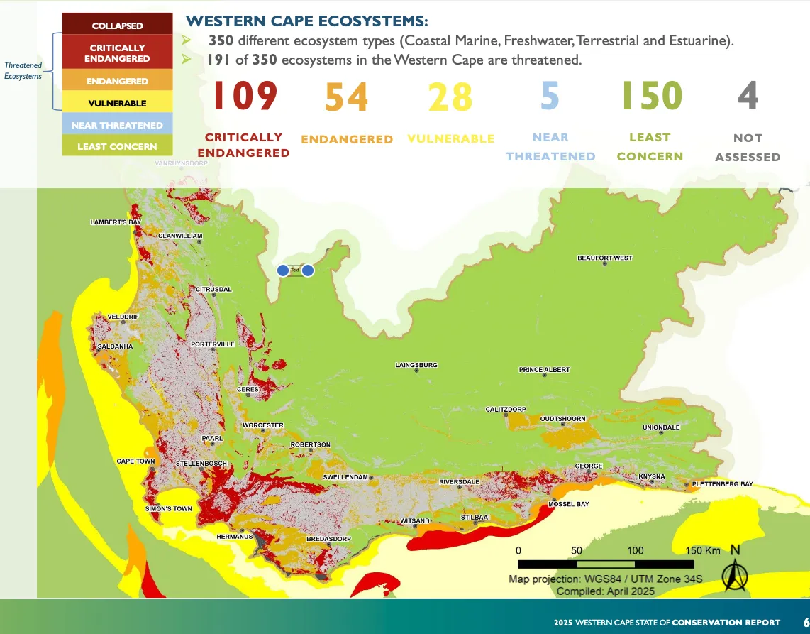 CapeNature State of Conservation Report 2025