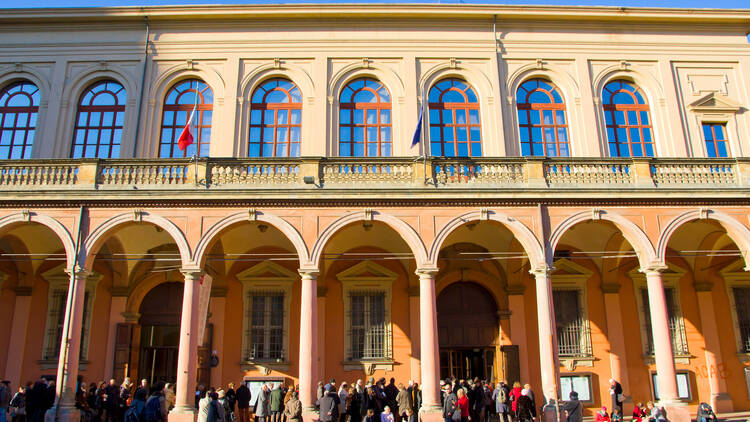 Museum and bar hop around the University of Bologna Museum and bar hop around the University of Bologna