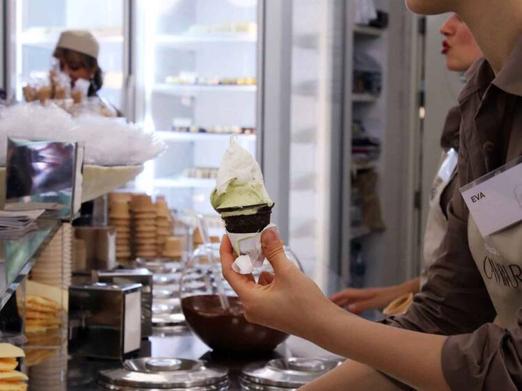 Try perfect Gelato at Cremeria Cavour