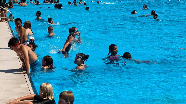 McCarren Pool in Williamsburg, Brooklyn