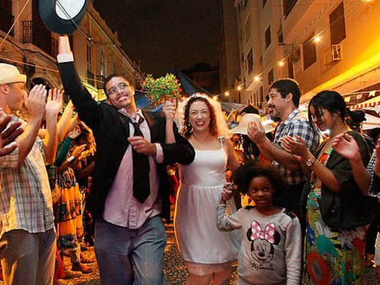Pois era noite de São João'