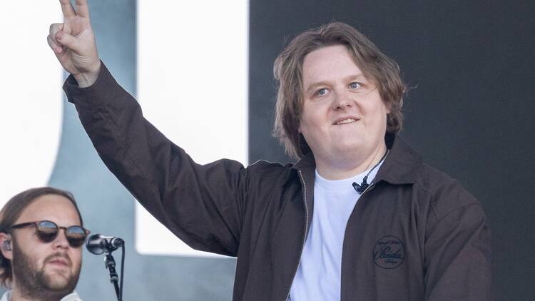 Lewis Capaldi at Glastonbury 2025 