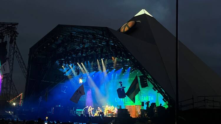 Neil Young at Glastonbury 2025