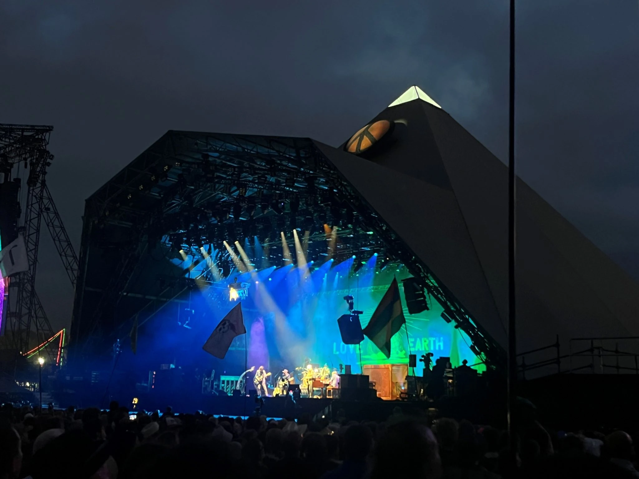 Neil Young at Glastonbury 2025