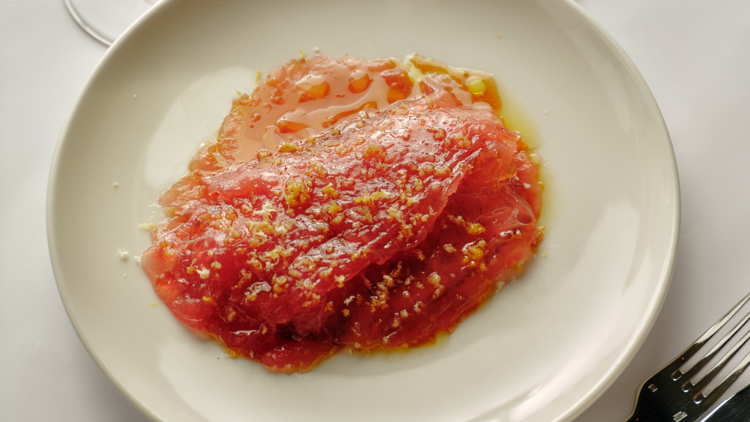 Tuna toast.