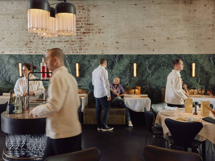 Waiters at Cutler.