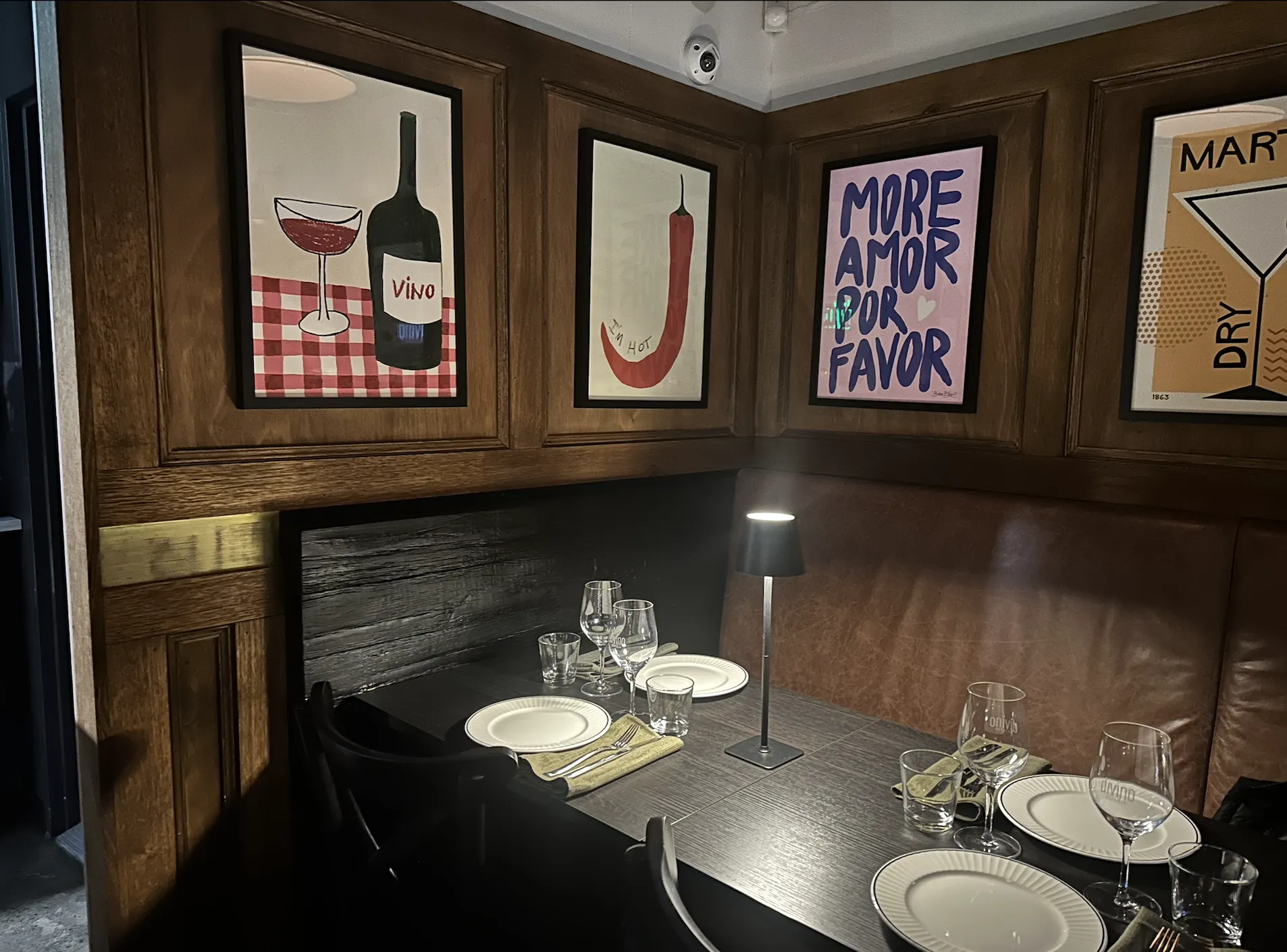 Pop art posters on the wall