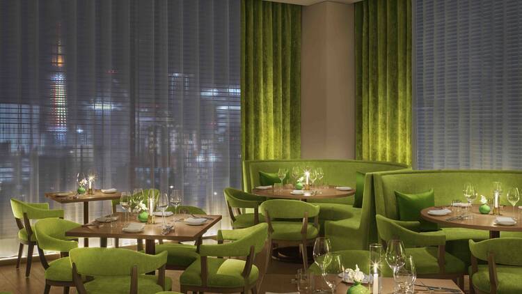 The restaurant at The Tokyo Edition, Ginza