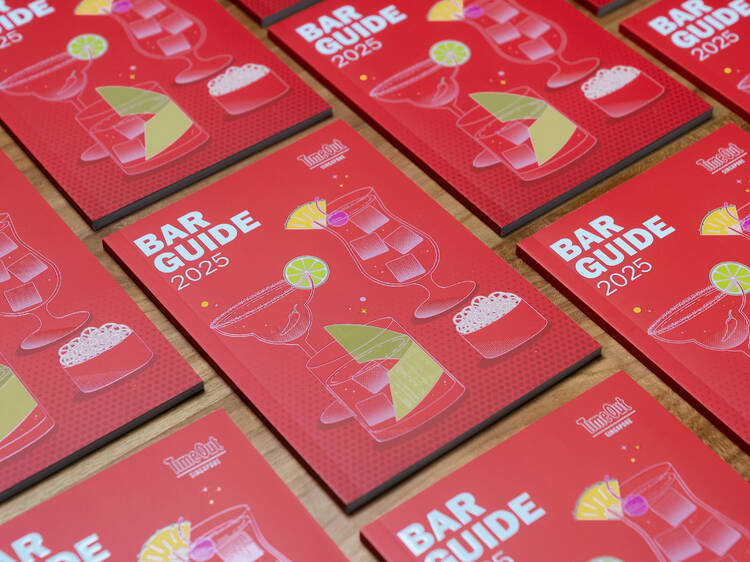 The Time Out Singapore 2025 Bar Guide is out now – here’s where to get a free copy