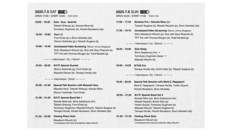 Masabumi Kikuchi 10th Memorial Concert