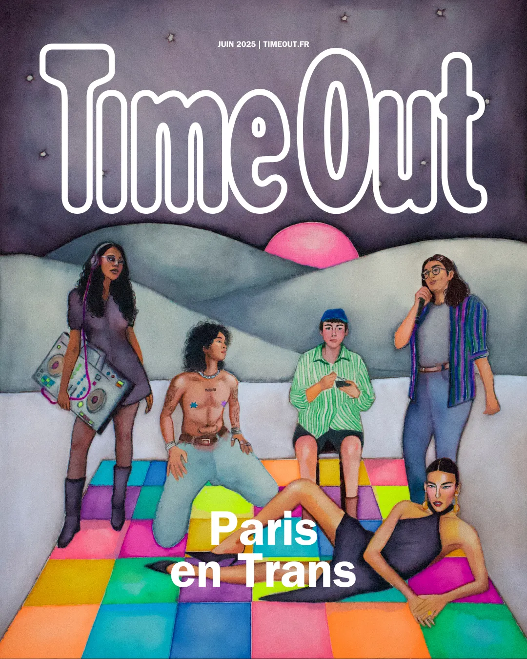 Paris en trans _ cover juin Time Out Paris