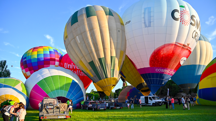 european balloon festival, globus